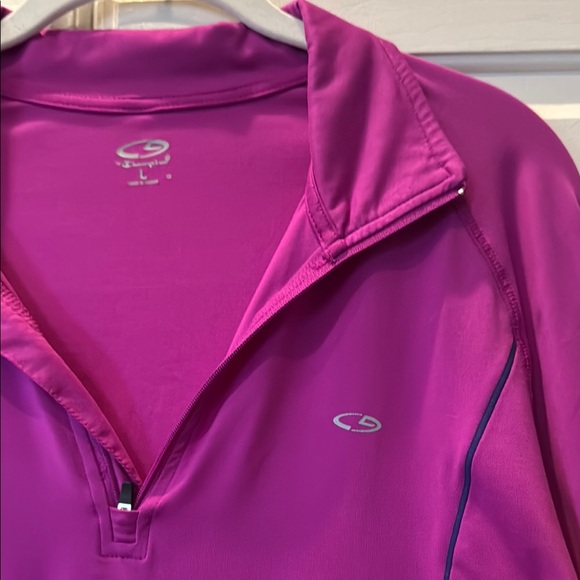 Champion C9 Quarter 1/4 Zip Run Athletic Tops Long Sleeve Set of 2 sz Large - Picture 8 of 16